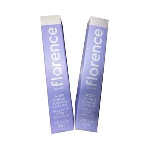 Florence By Mills Set Of 2 Work It Pout Plumping Lip Gloss